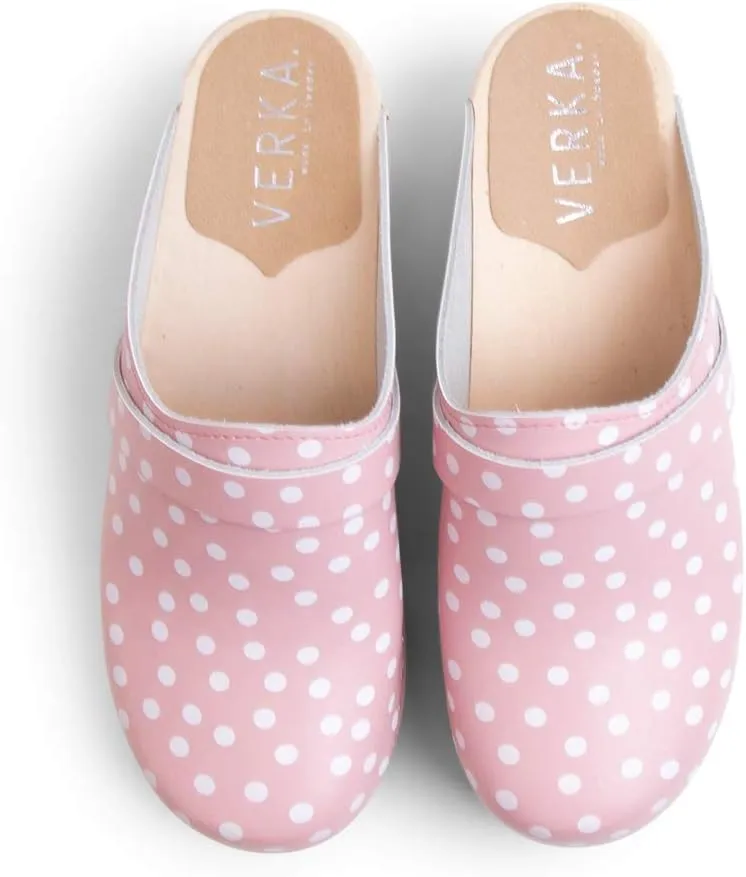 VERKA Women's Wooden Clogs from Sweden - LEDIG