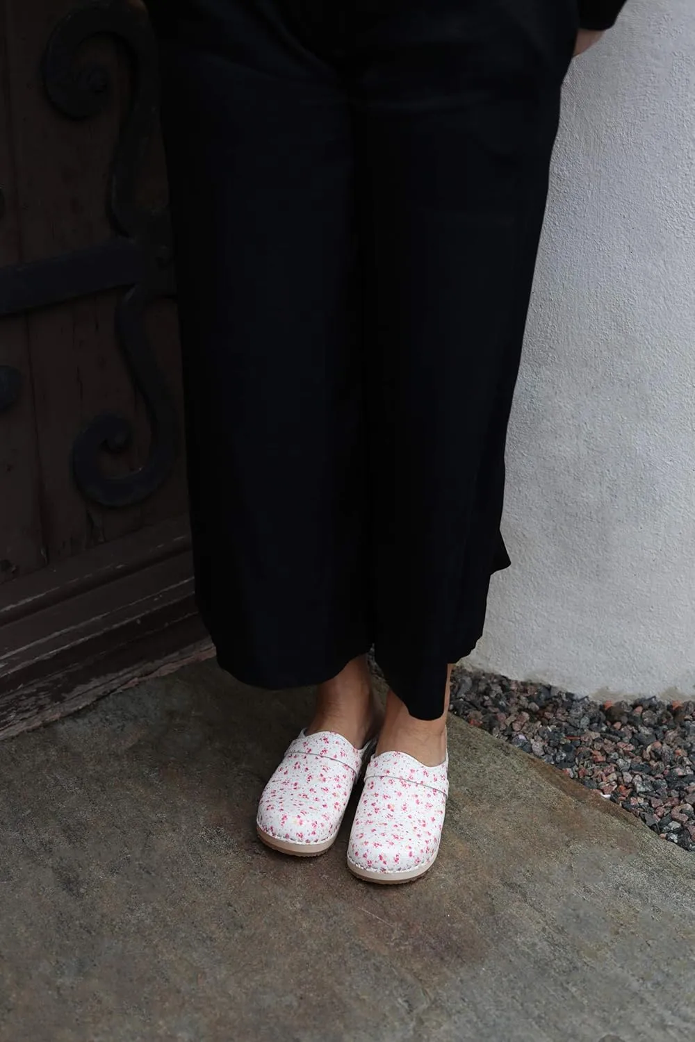 VERKA Women's Wooden Clogs from Sweden - LEDIG