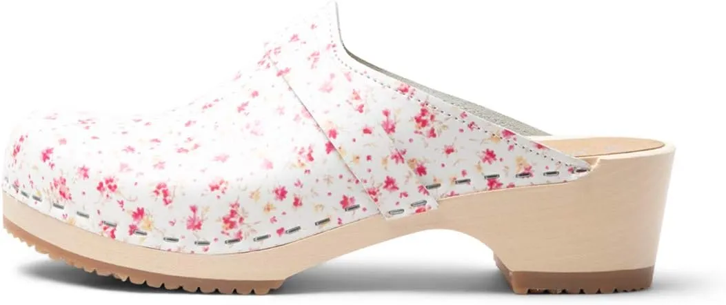 VERKA Women's Wooden Clogs from Sweden - LEDIG