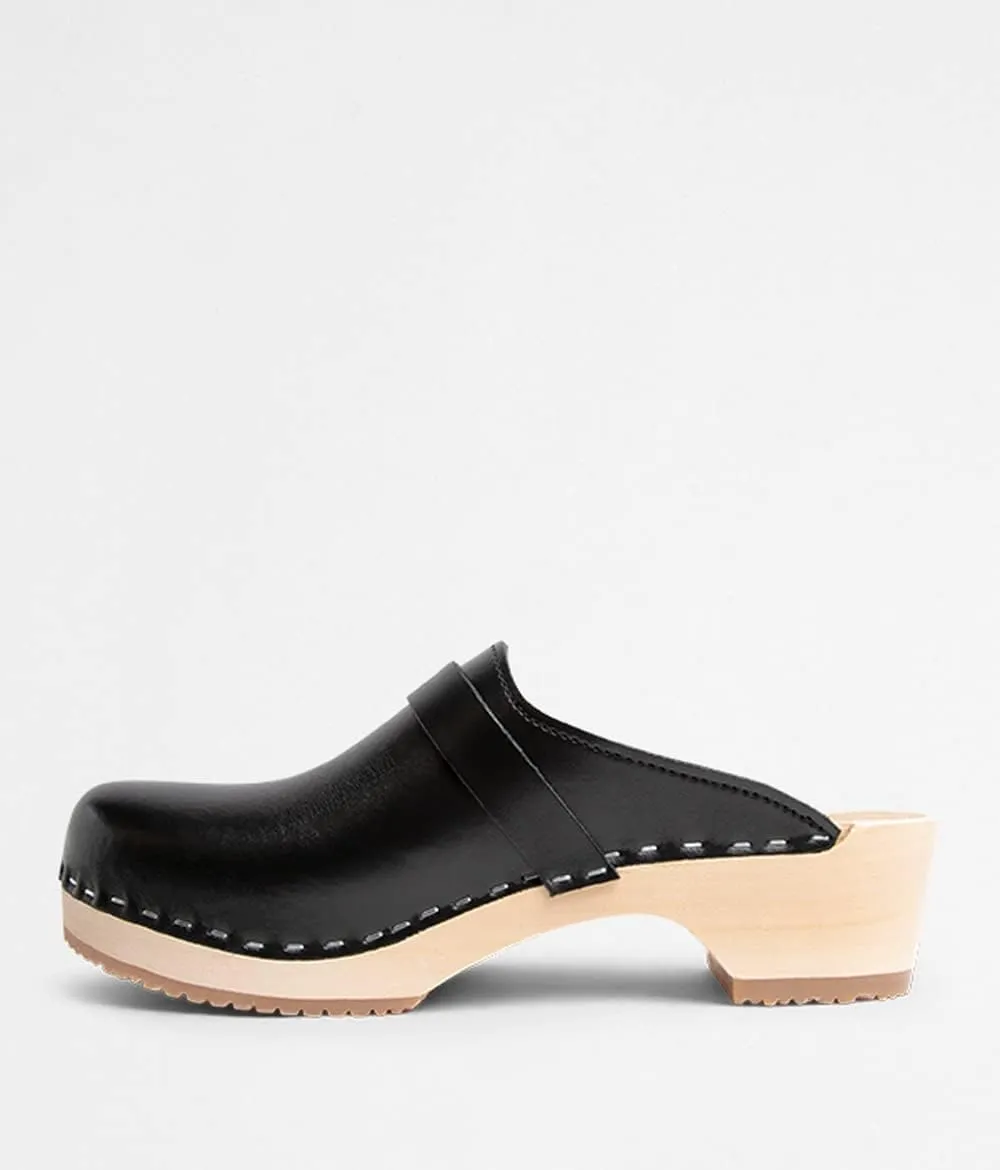 VERKA Women's Wooden Clogs from Sweden - LEDIG