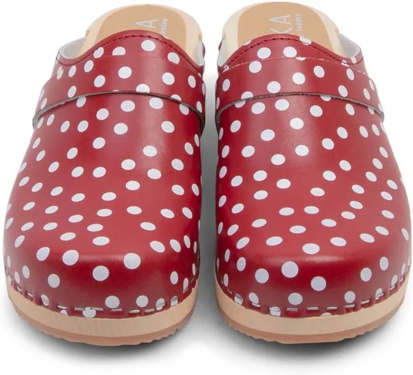 VERKA Women's Wooden Clogs from Sweden - LEDIG