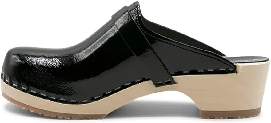 VERKA Women's Wooden Clogs from Sweden - LEDIG