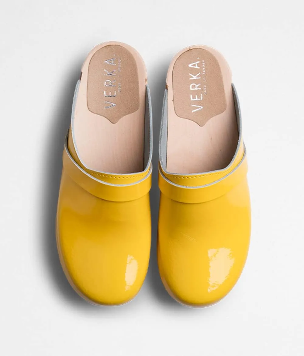 VERKA Women's Wooden Clogs from Sweden - LEDIG
