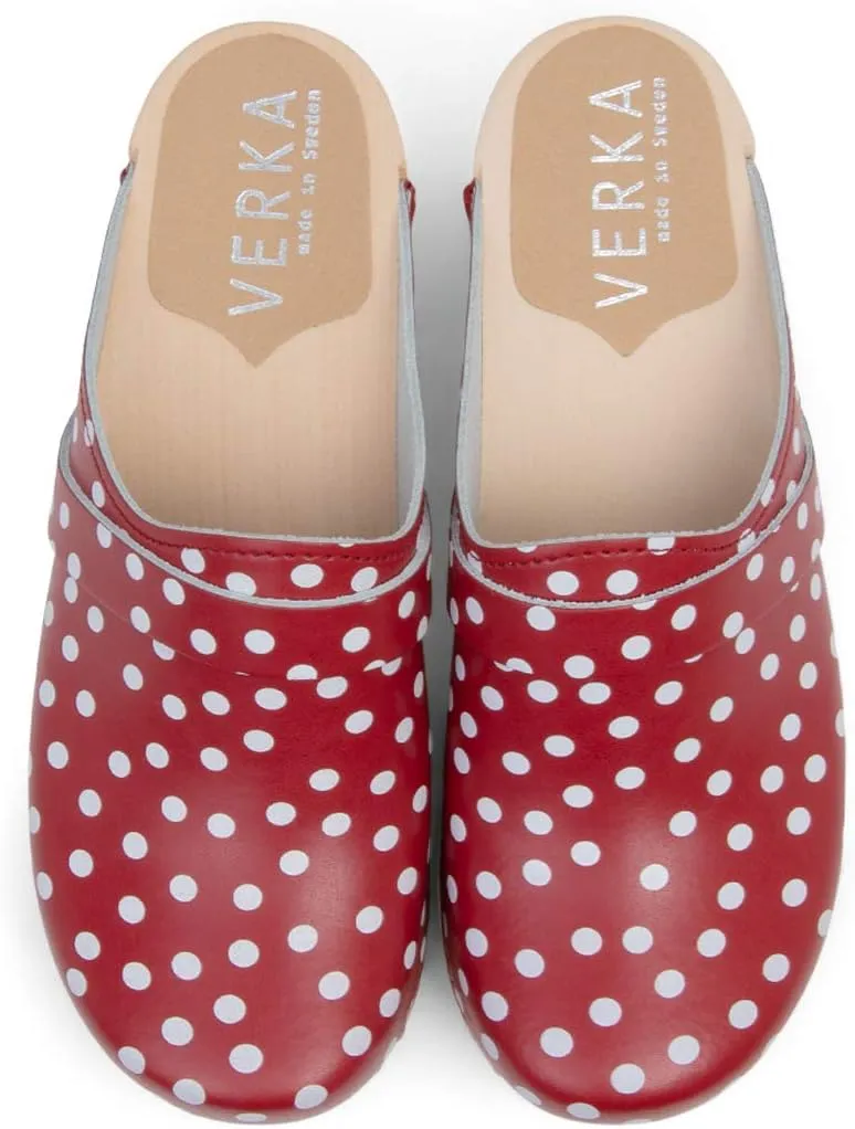VERKA Women's Wooden Clogs from Sweden - LEDIG