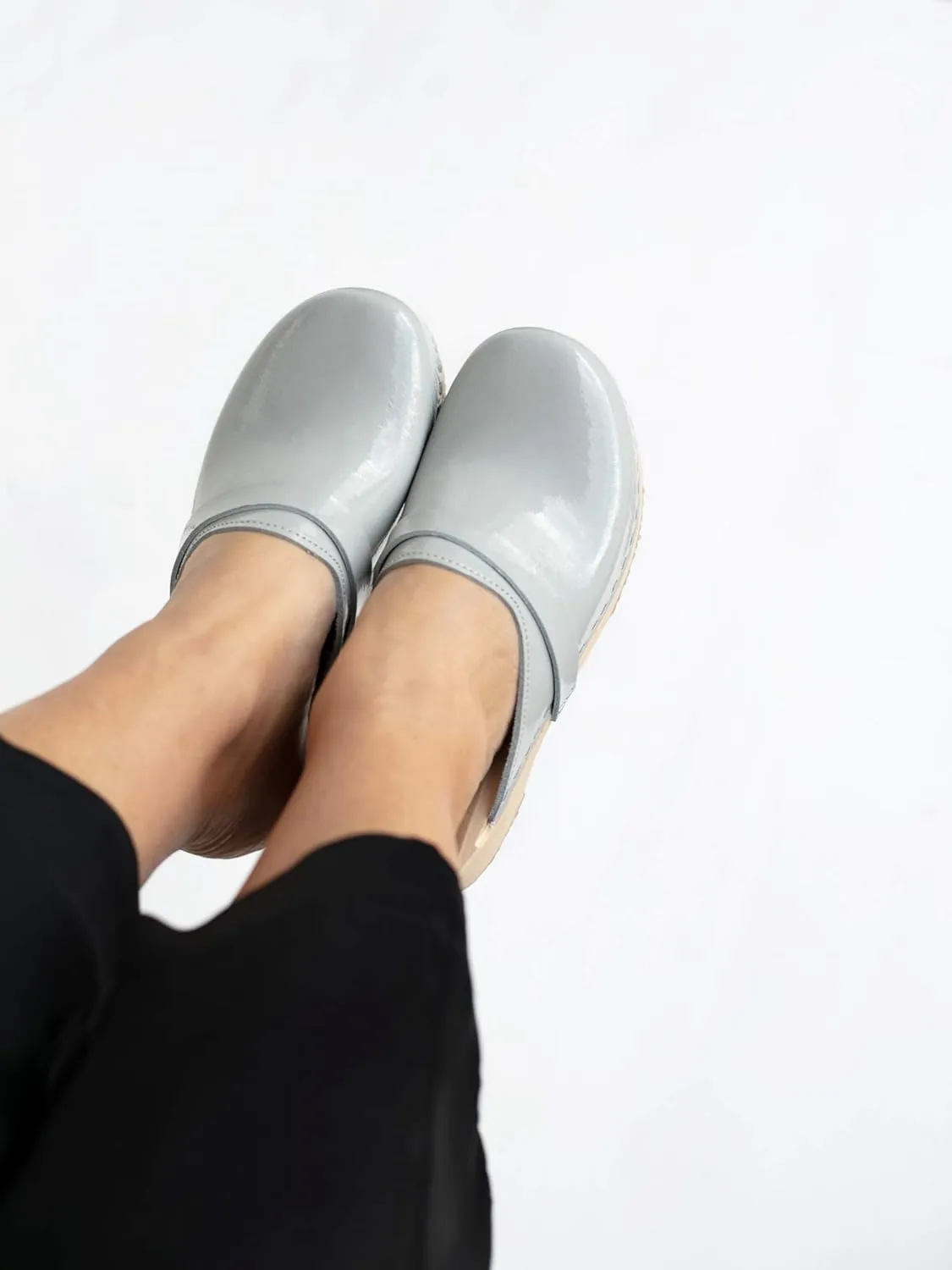 VERKA Women's Wooden Clogs from Sweden - LEDIG