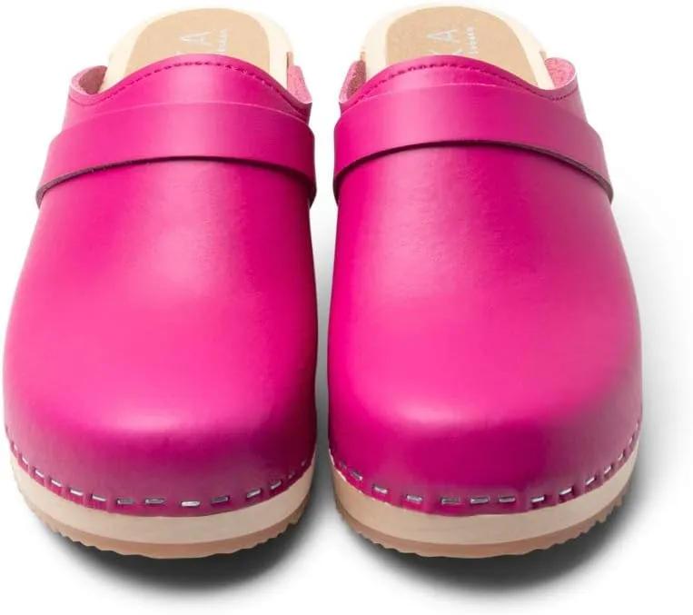 VERKA Women's Wooden Clogs from Sweden - LEDIG