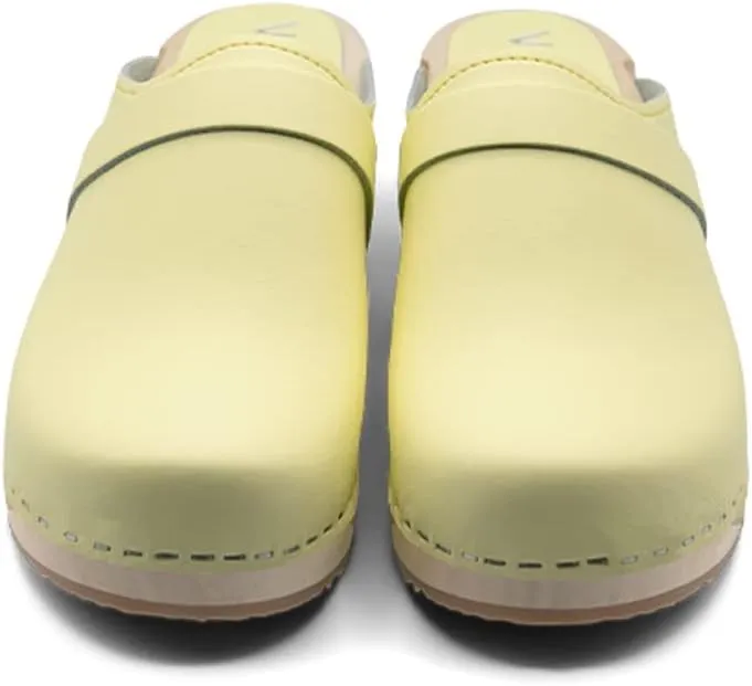 VERKA Women's Wooden Clogs from Sweden - LEDIG