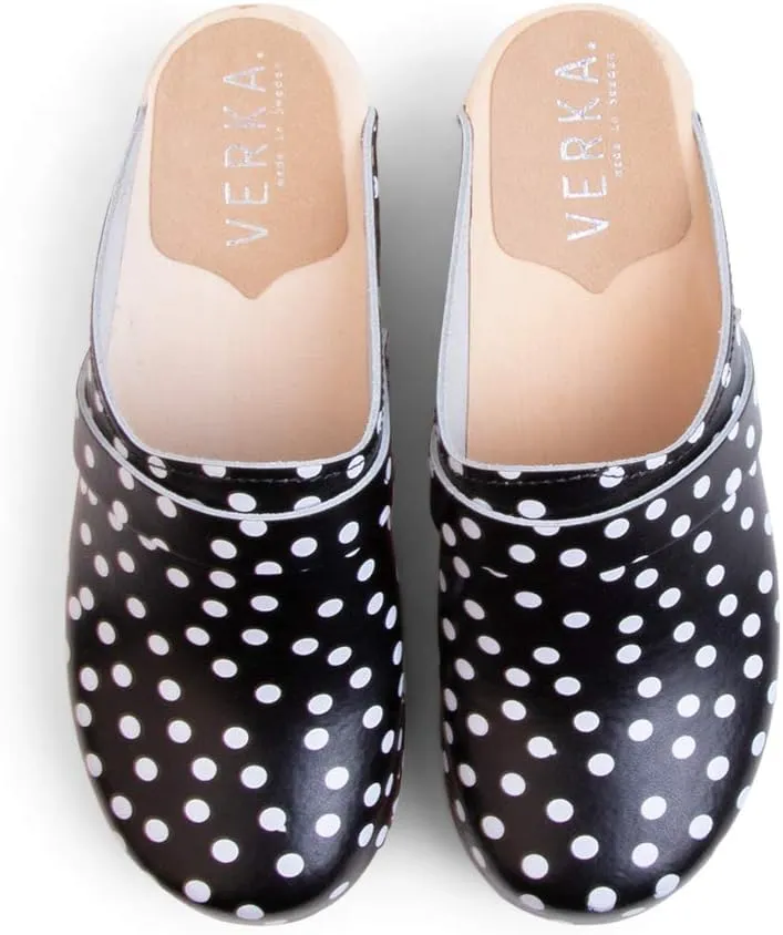 VERKA Women's Wooden Clogs from Sweden - LEDIG
