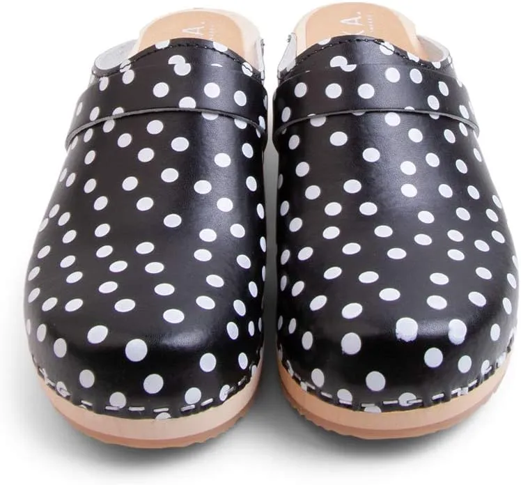 VERKA Women's Wooden Clogs from Sweden - LEDIG