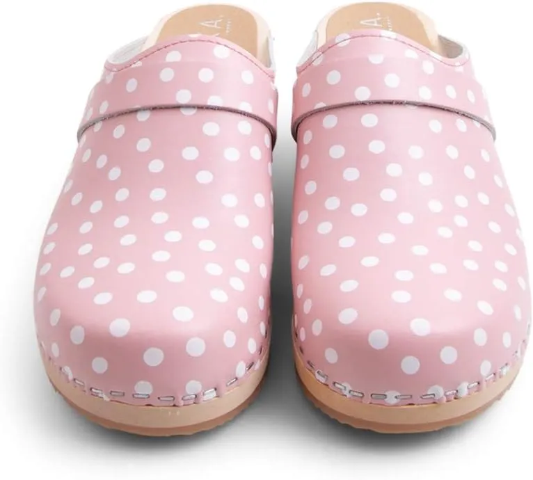 VERKA Women's Wooden Clogs from Sweden - LEDIG