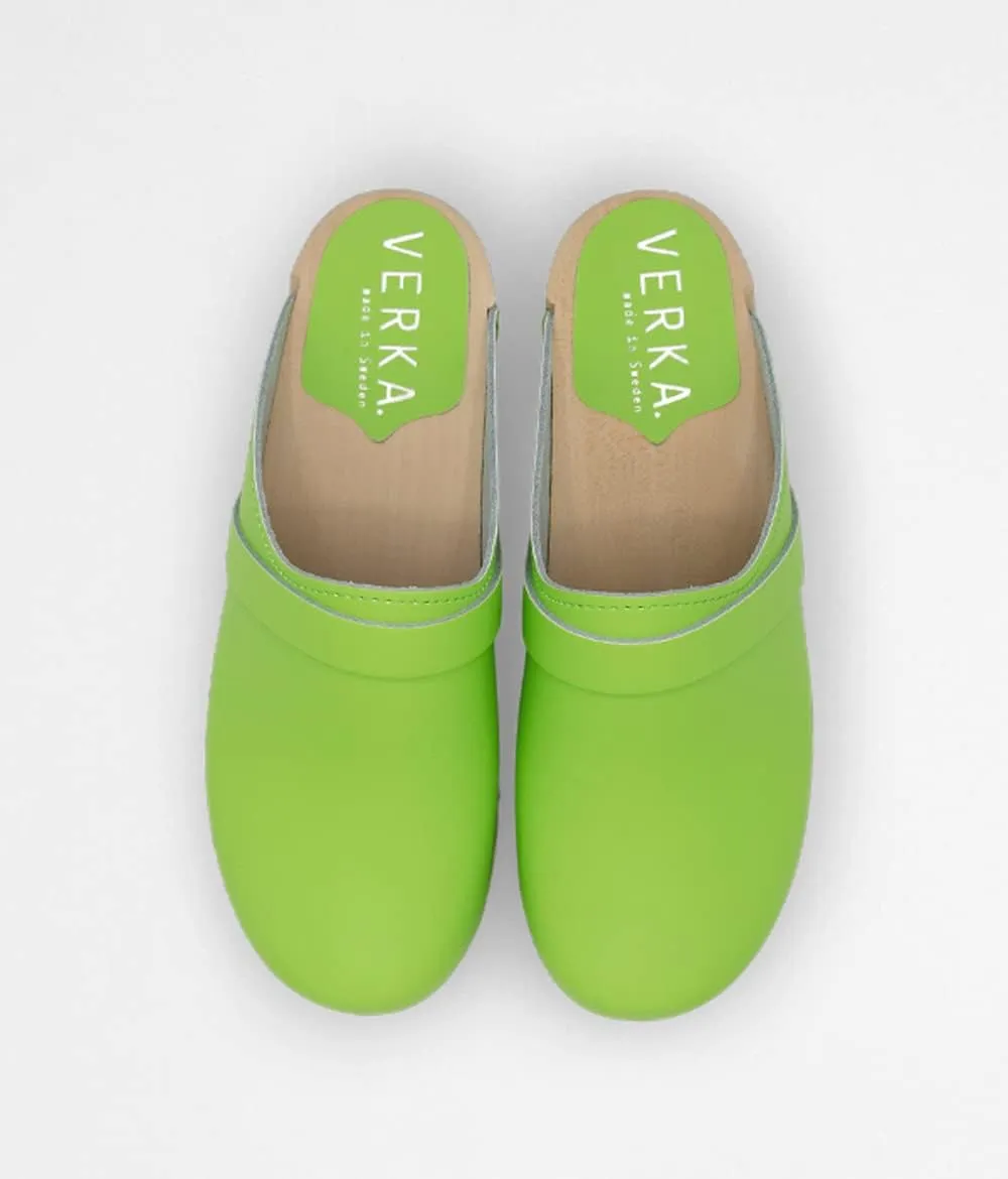 VERKA Women's Wooden Clogs from Sweden - LEDIG