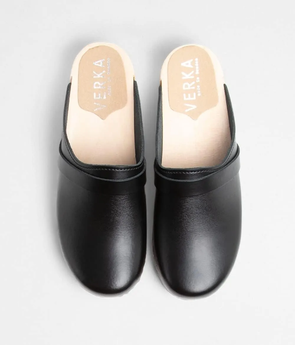 VERKA Women's Wooden Clogs from Sweden - LEDIG