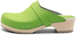 VERKA Women's Wooden Clogs from Sweden - LEDIG