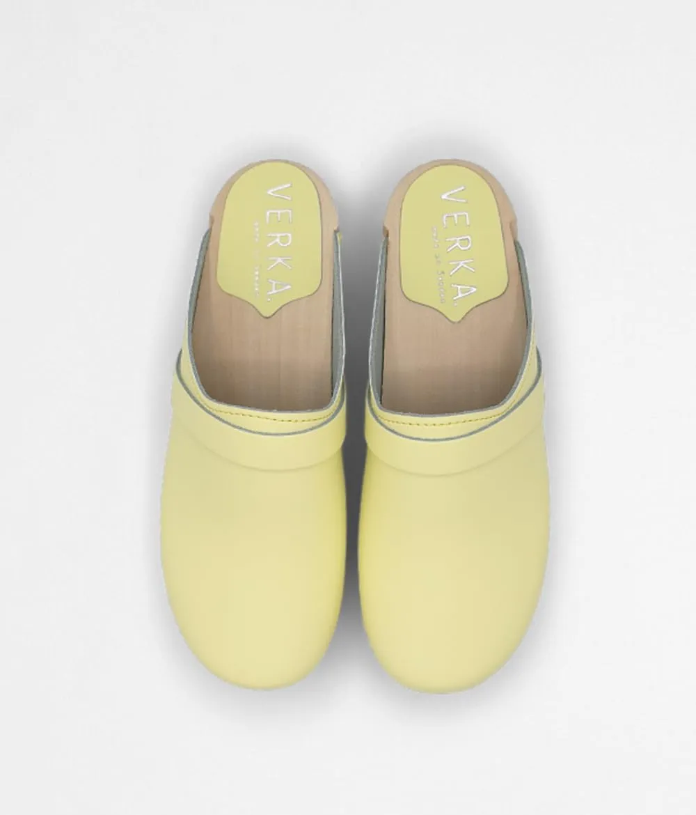 VERKA Women's Wooden Clogs from Sweden - LEDIG