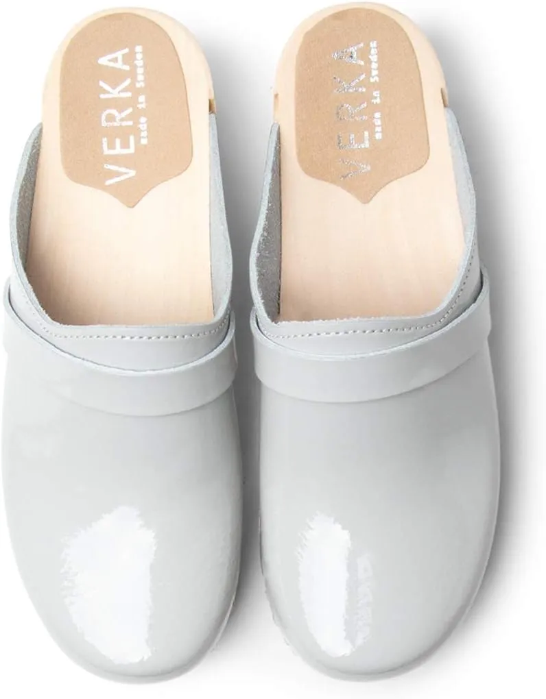 VERKA Women's Wooden Clogs from Sweden - LEDIG