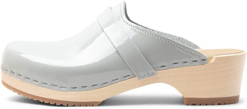 VERKA Women's Wooden Clogs from Sweden - LEDIG