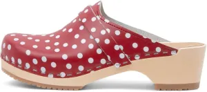 VERKA Women's Wooden Clogs from Sweden - LEDIG