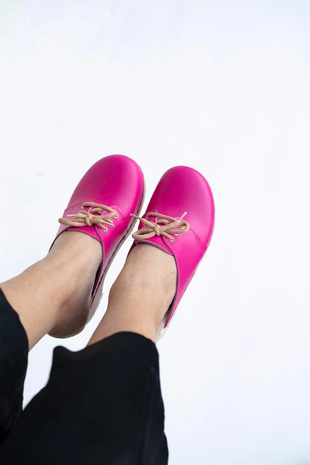 VERKA Women's Wooden Clogs from Sweden - ROSETT