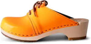 VERKA Women's Wooden Clogs from Sweden - ROSETT