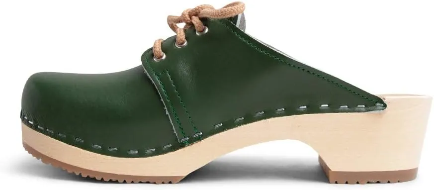 VERKA Women's Wooden Clogs from Sweden - ROSETT