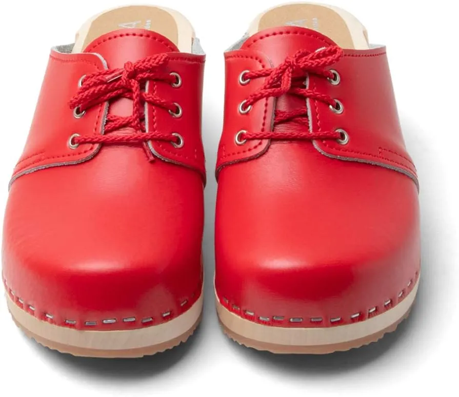 VERKA Women's Wooden Clogs from Sweden - ROSETT