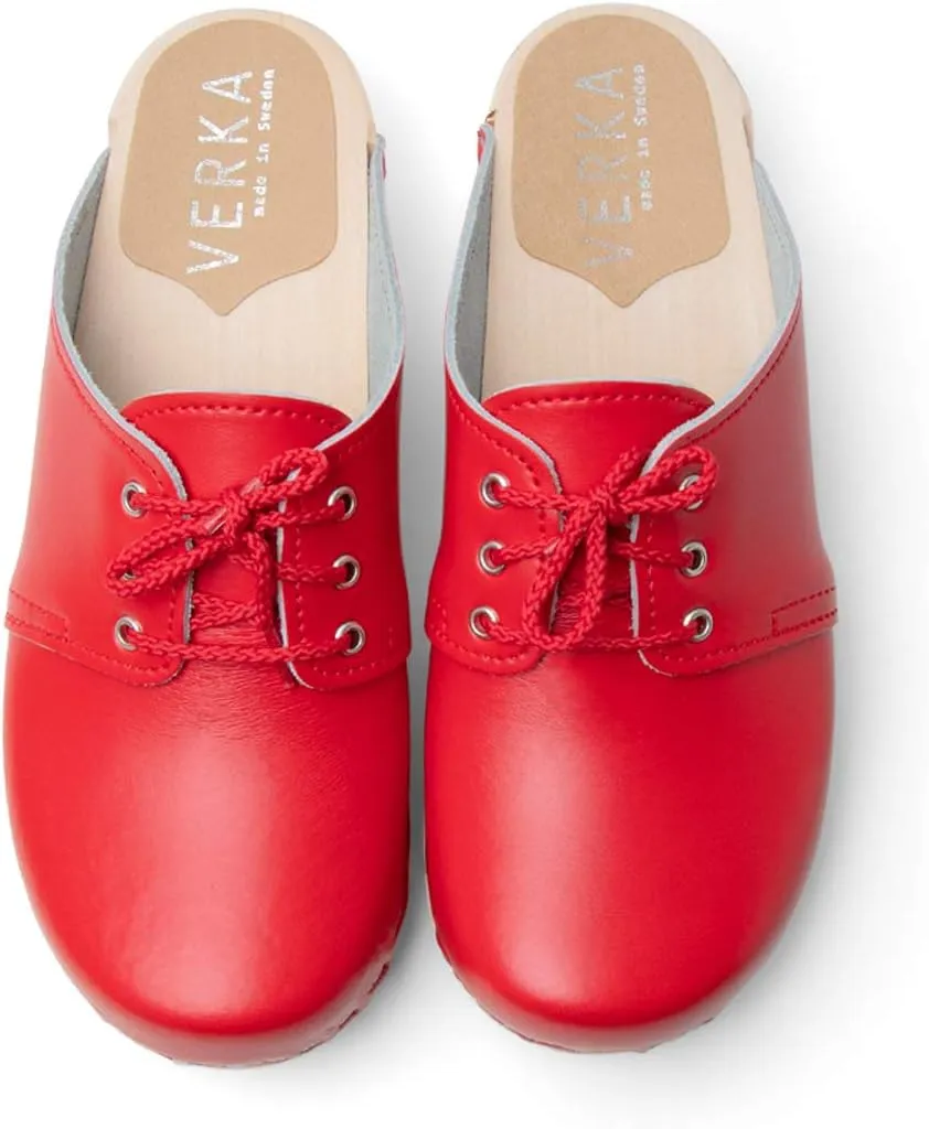 VERKA Women's Wooden Clogs from Sweden - ROSETT