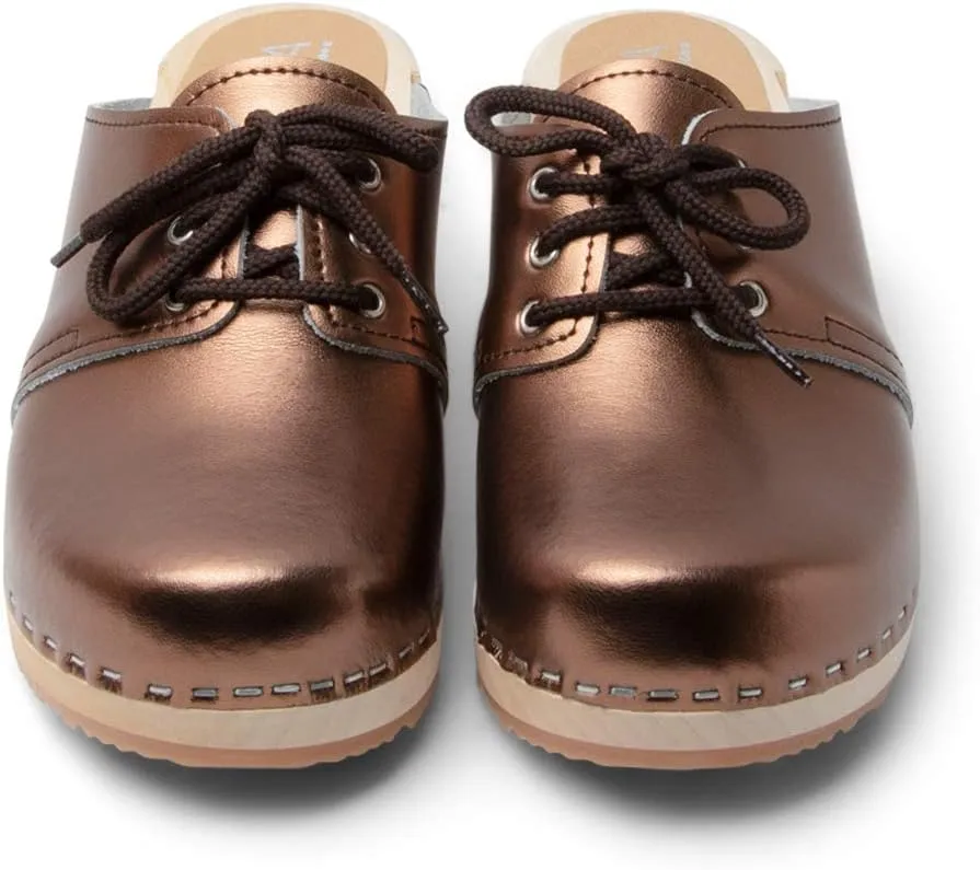 VERKA Women's Wooden Clogs from Sweden - ROSETT