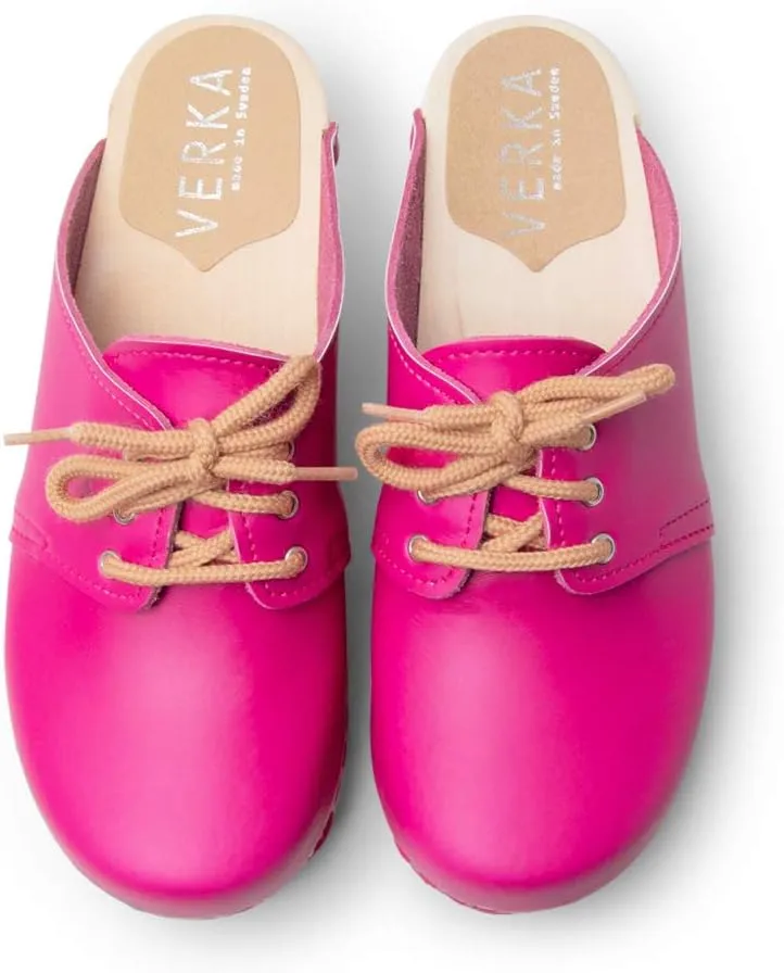 VERKA Women's Wooden Clogs from Sweden - ROSETT