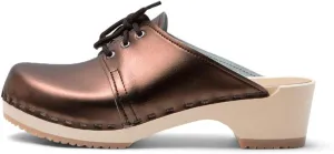 VERKA Women's Wooden Clogs from Sweden - ROSETT