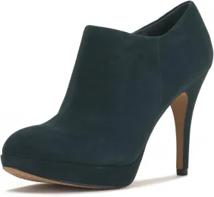 Vince Camuto Women's Elvin Platform Bootie Ankle Boot, Evergreen, 9