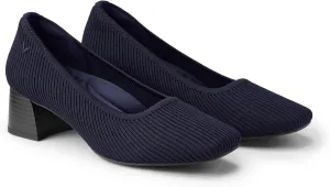 VIVAIA Women's Pumps Melody pro Square Toe Chunky Heels Slip on Dressy Heels for Women Classic 1.77" Mid High Pumps Shoes