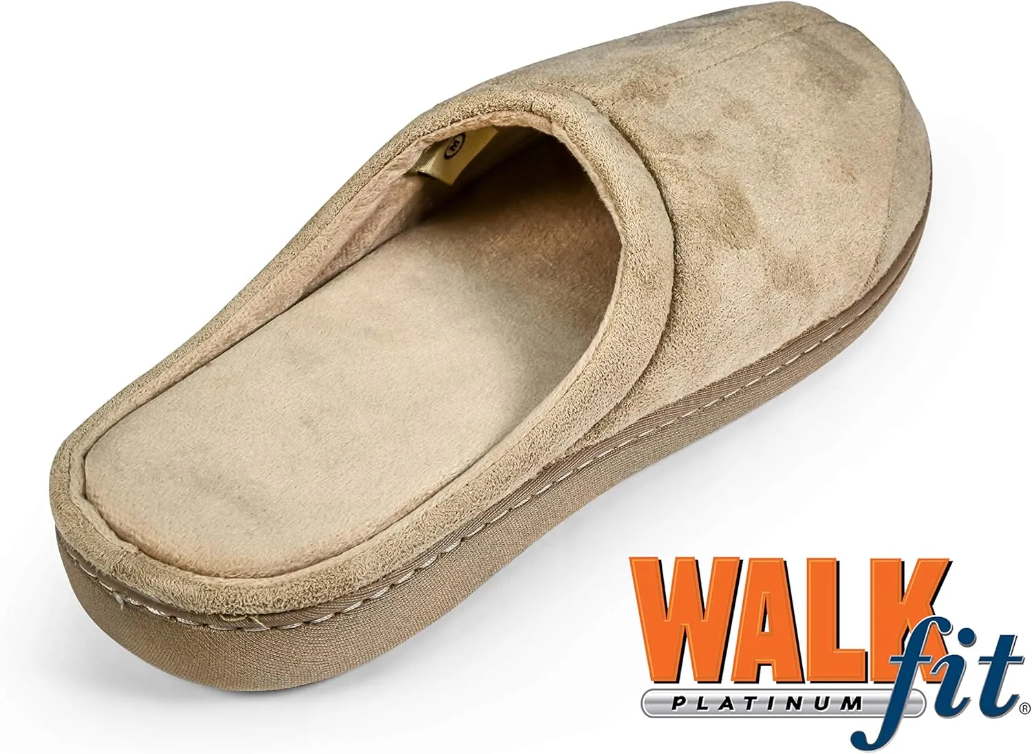 WalkFit Platinum Total Comfort Slippers Women’s or Men’s House Shoes Memory Foam for Use Indoor/Outdoor with Anti