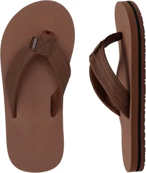 WateLves Kids Flip Flops Boys Girls Sandals Youth Big Kid Summer Slip on Thong Slide Sandals for Beach Pool Shower Little/Big Kid