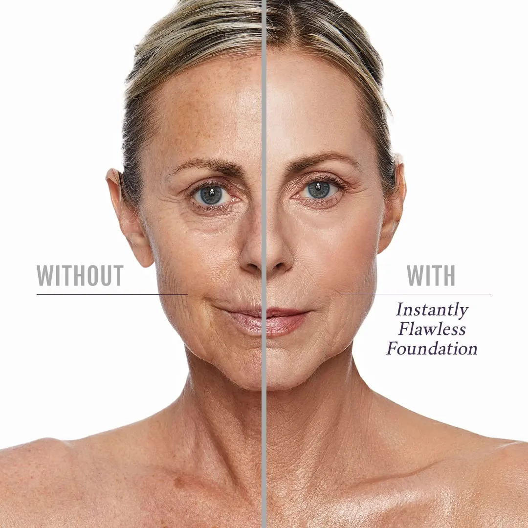 Westmore Beauty Instantly Flawless Foundation - Deep Tan 1.2 oz - Full Coverage Liquid Makeup, Best Light Foundation