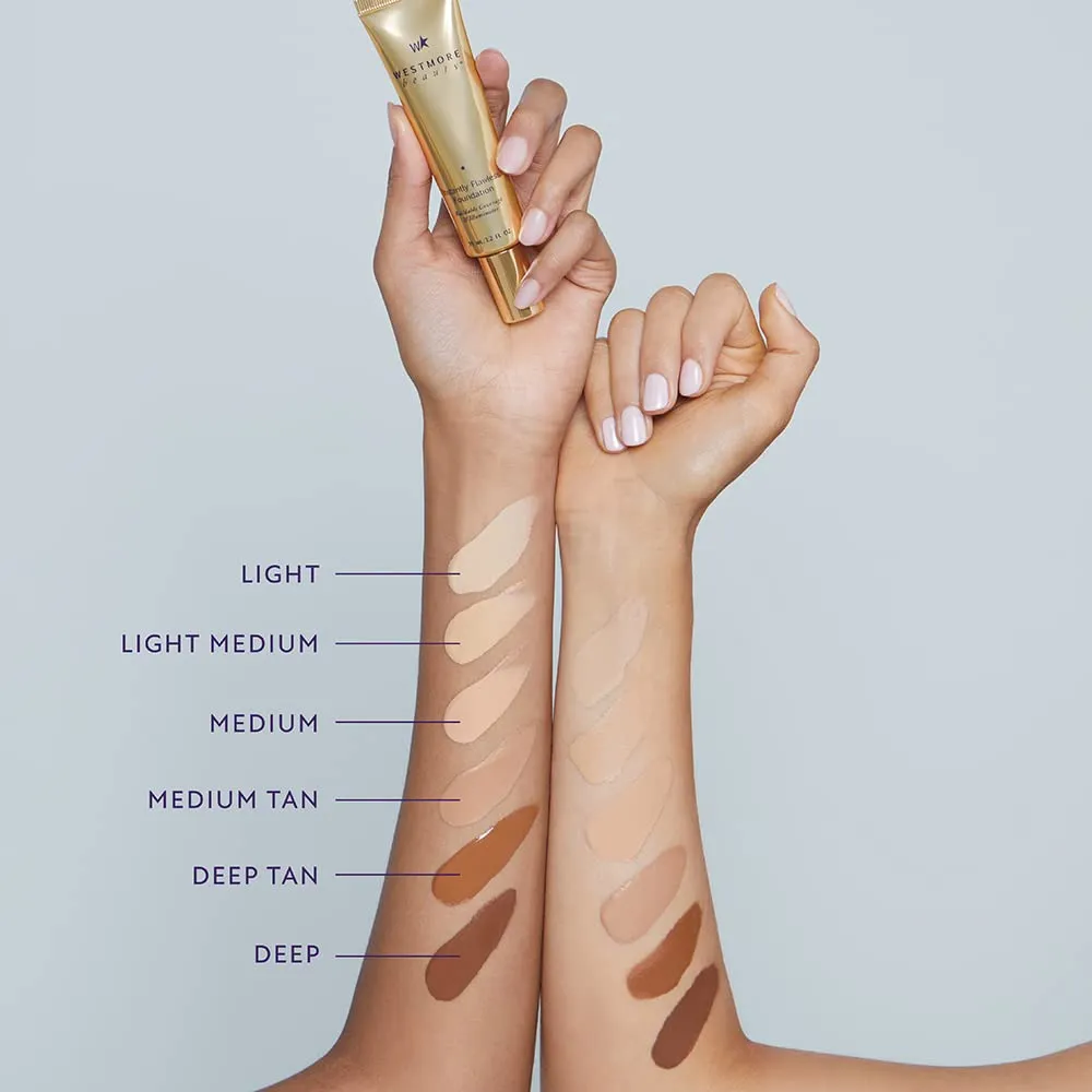 Westmore Beauty Instantly Flawless Foundation - Deep Tan 1.2 oz - Full Coverage Liquid Makeup, Best Light Foundation