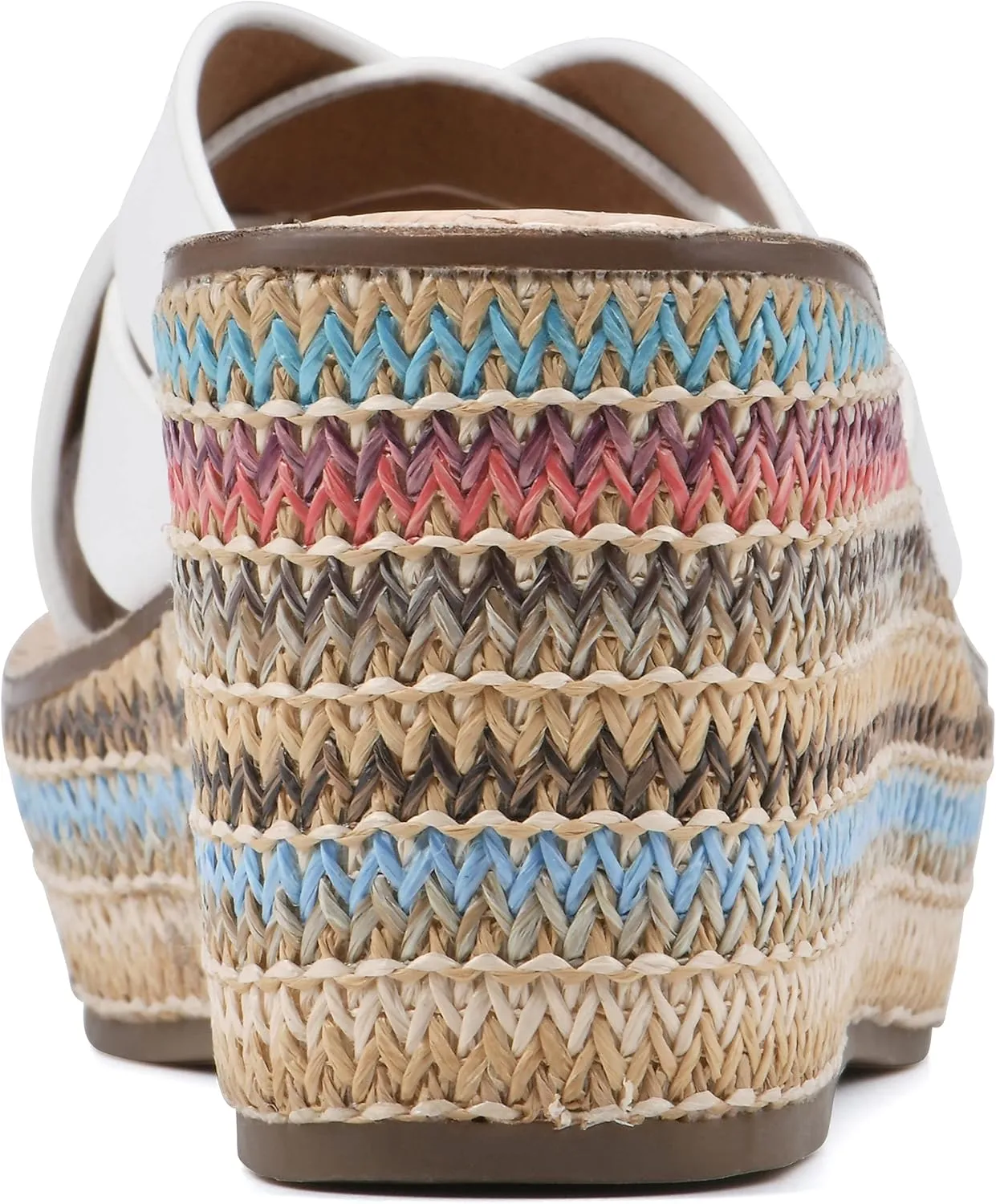 WHITE MOUNTAIN Women's Samwell Platform Wedge Sandal