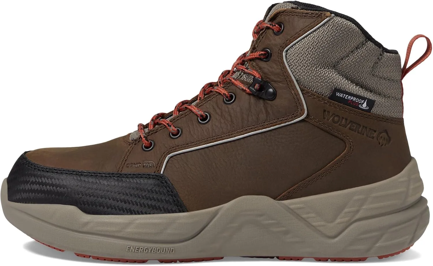 WOLVERINE Men's Proshift Lx 6" Waterproof Composite Toe Industrial Boot