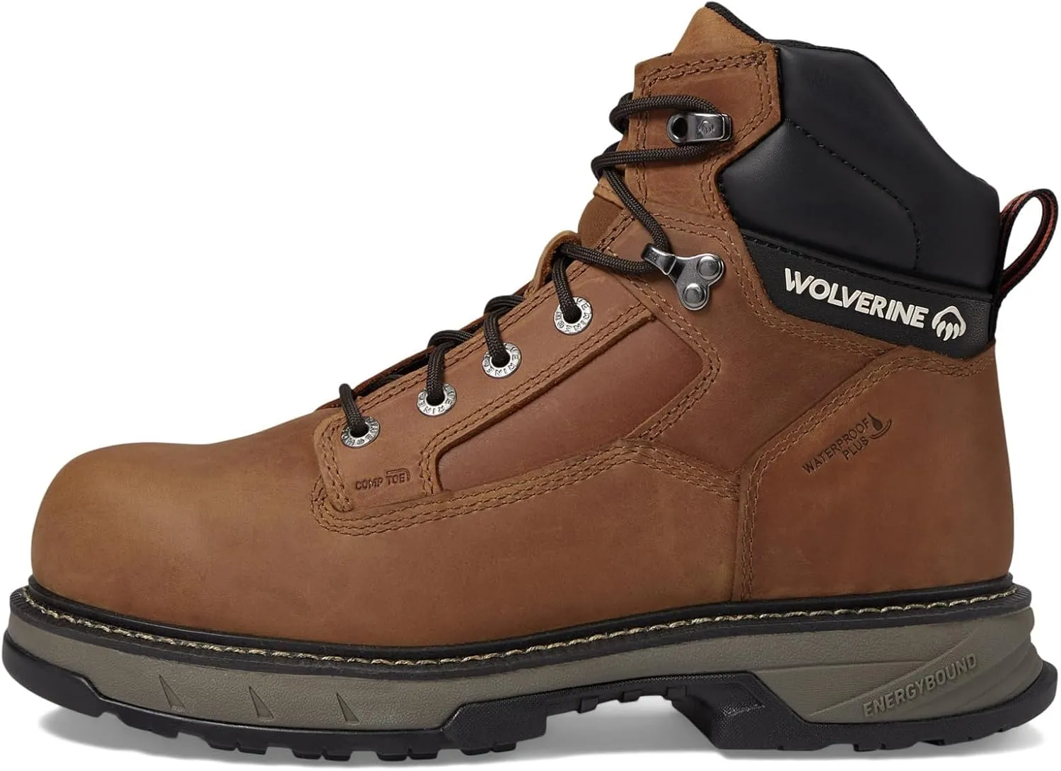 Wolverine Men's Reforce 6" Waterproof Composite Toe Industrial Boot