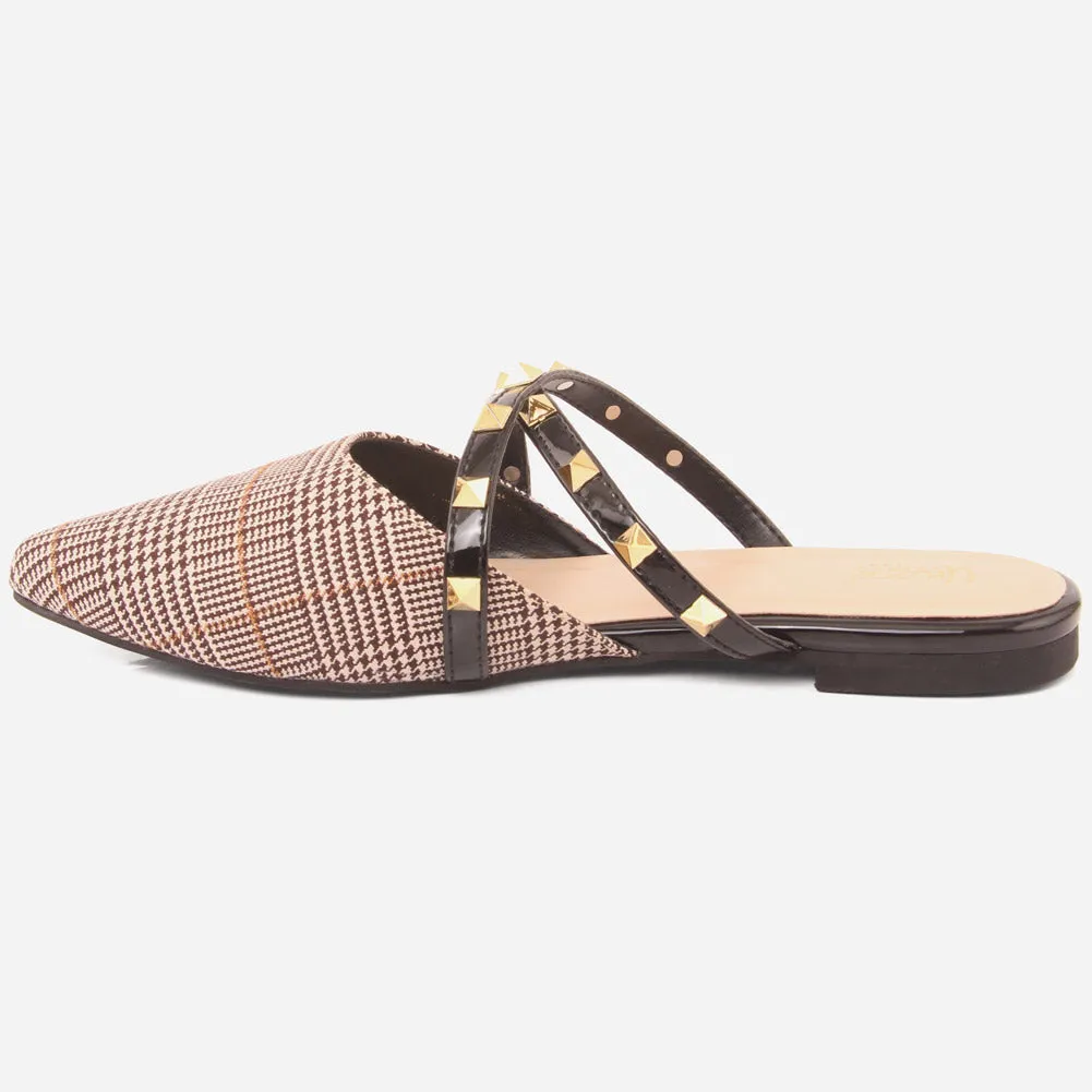 Women "ATHENA" Pointy Toe Slippers