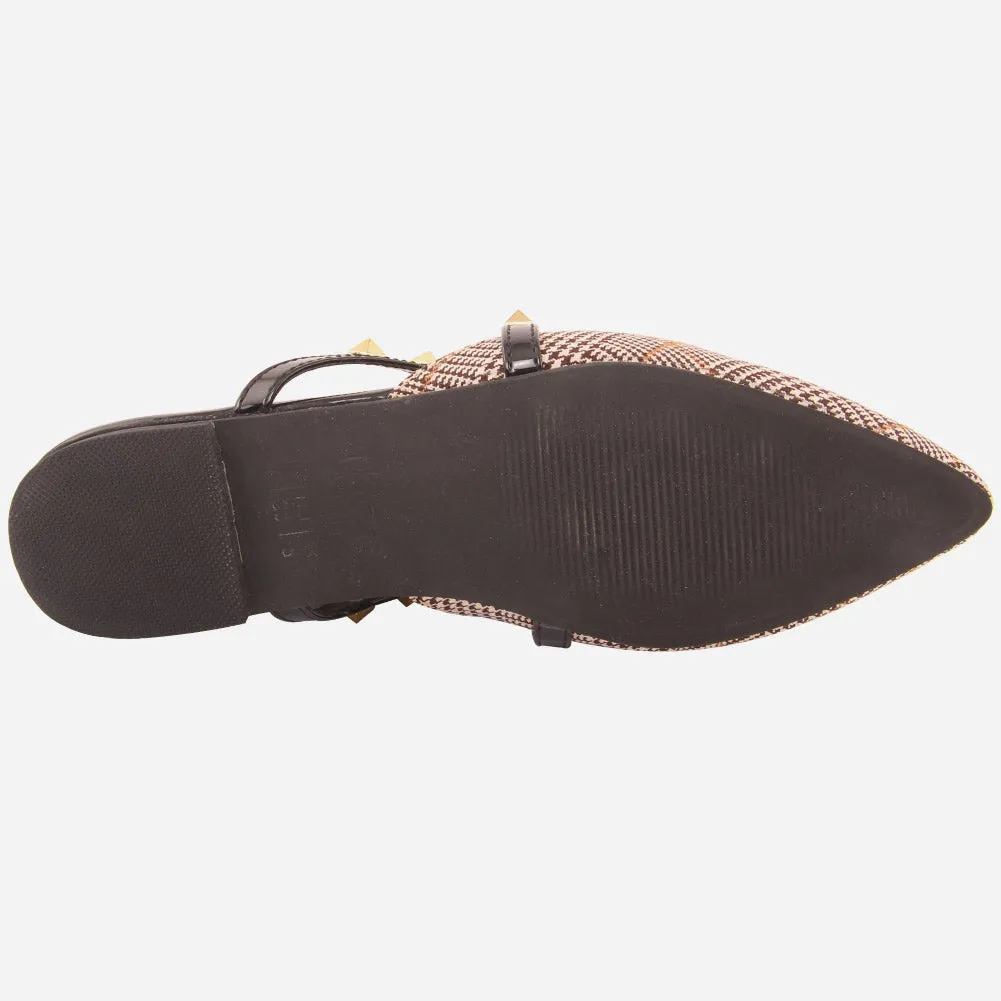 Women "ATHENA" Pointy Toe Slippers