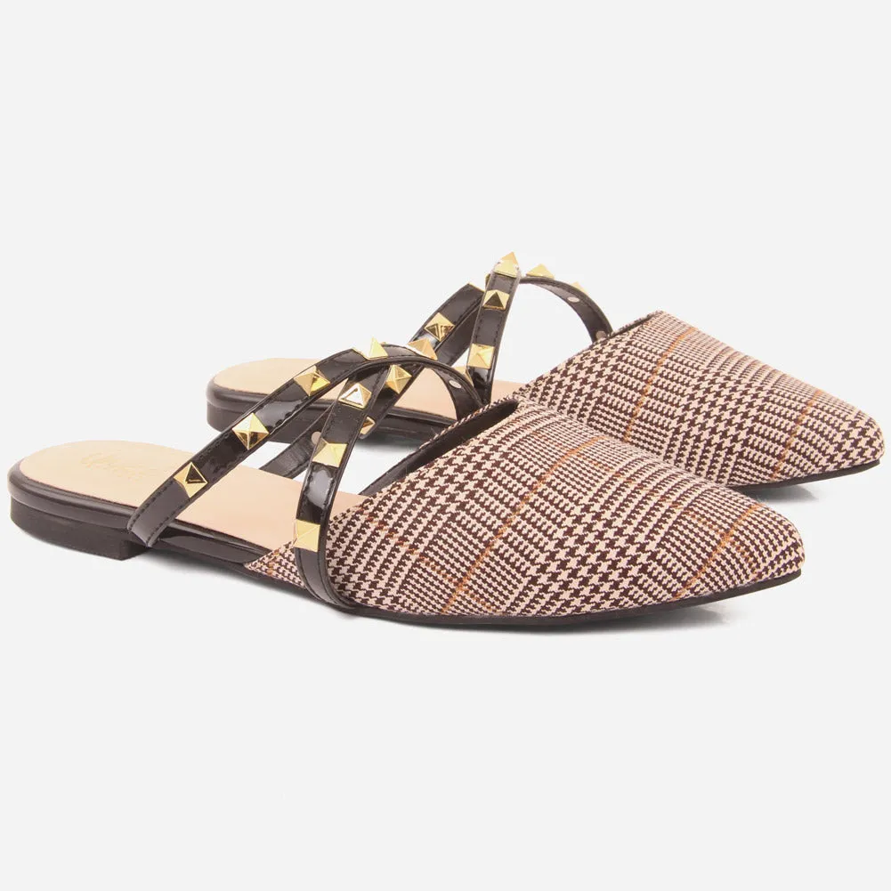 Women "ATHENA" Pointy Toe Slippers