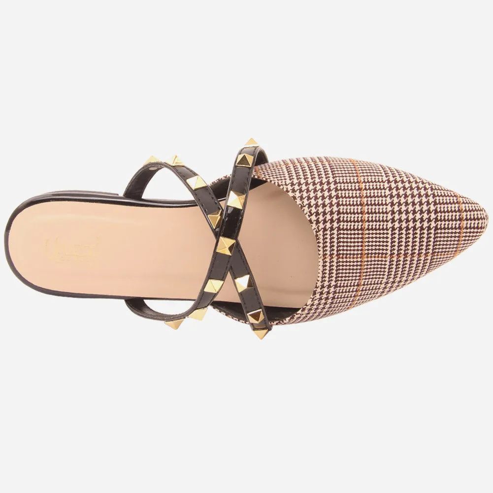 Women "ATHENA" Pointy Toe Slippers