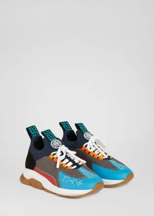 WOMEN VERSACE CROSS CHAINER SNEAKERS