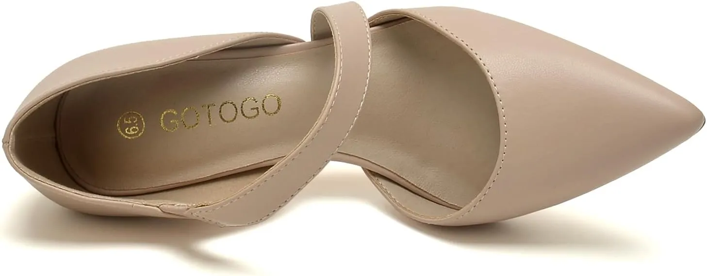 Women's Closed Toe Heel Pumps