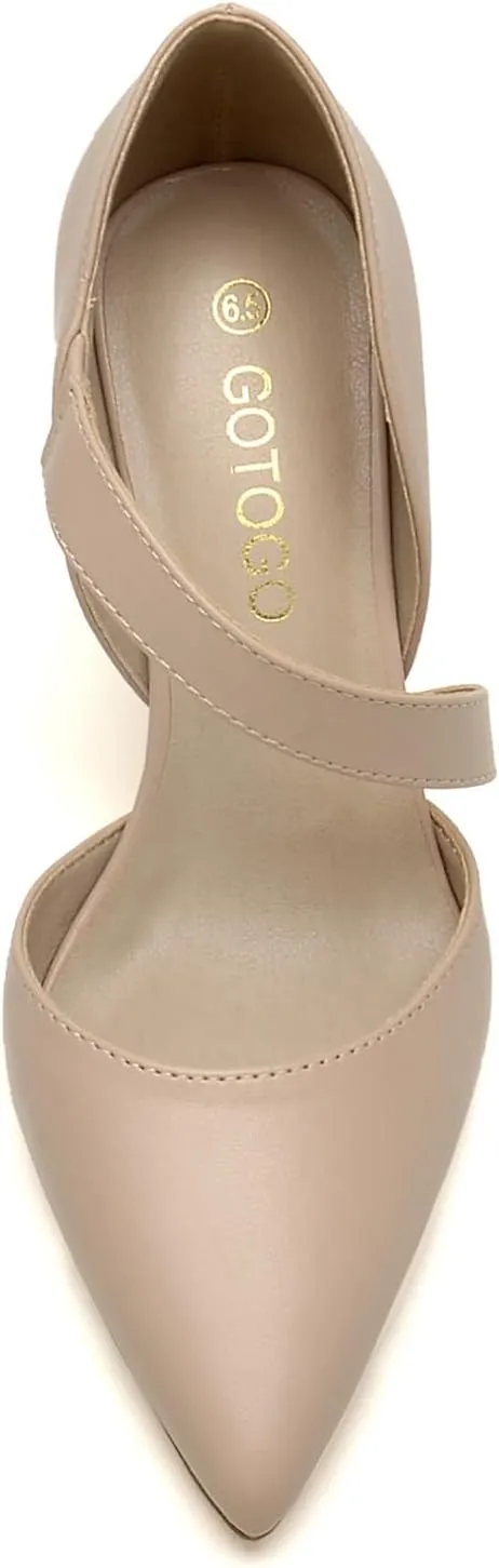 Women's Closed Toe Heel Pumps