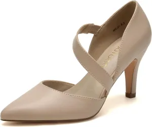 Women's Closed Toe Heel Pumps
