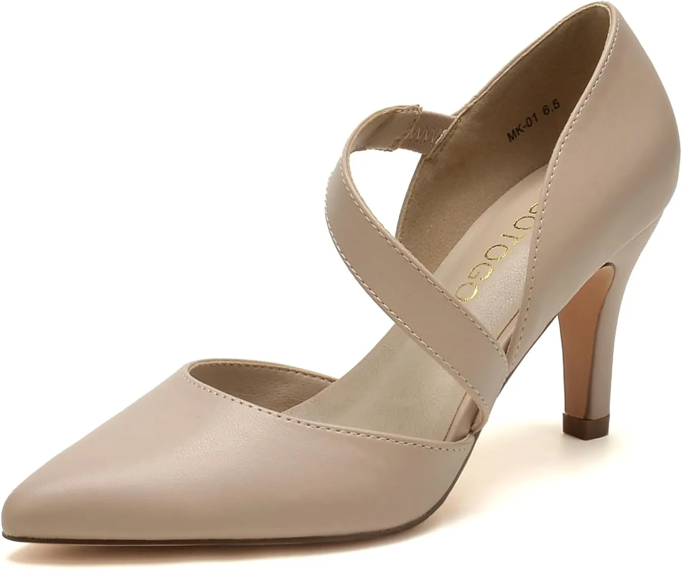Women's Closed Toe Heel Pumps