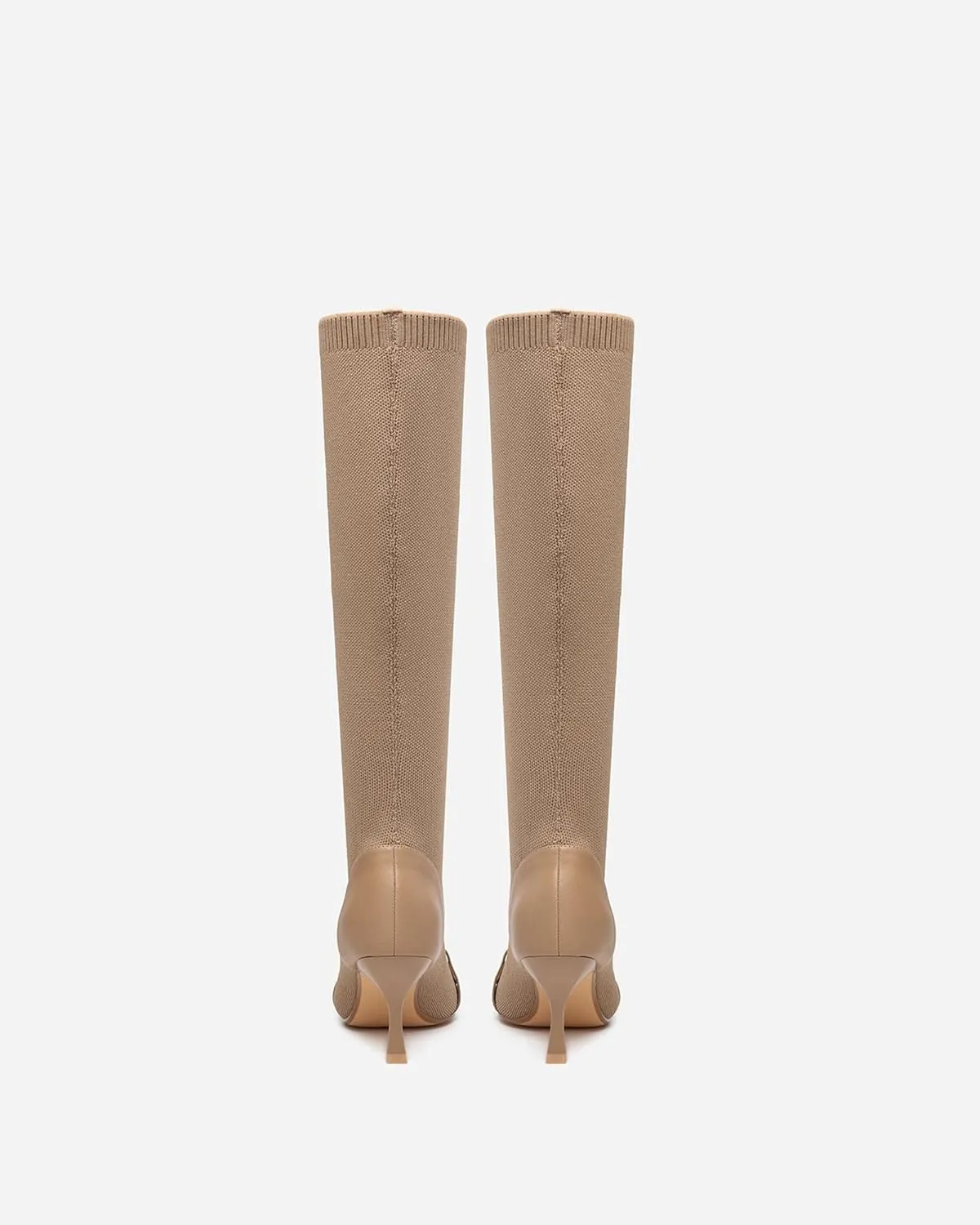 Women’s Elegant Pointed Toe Heeled High Boots