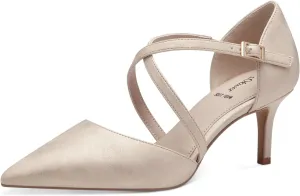 Women's Elegant Pointed Toe Pumps with Straps