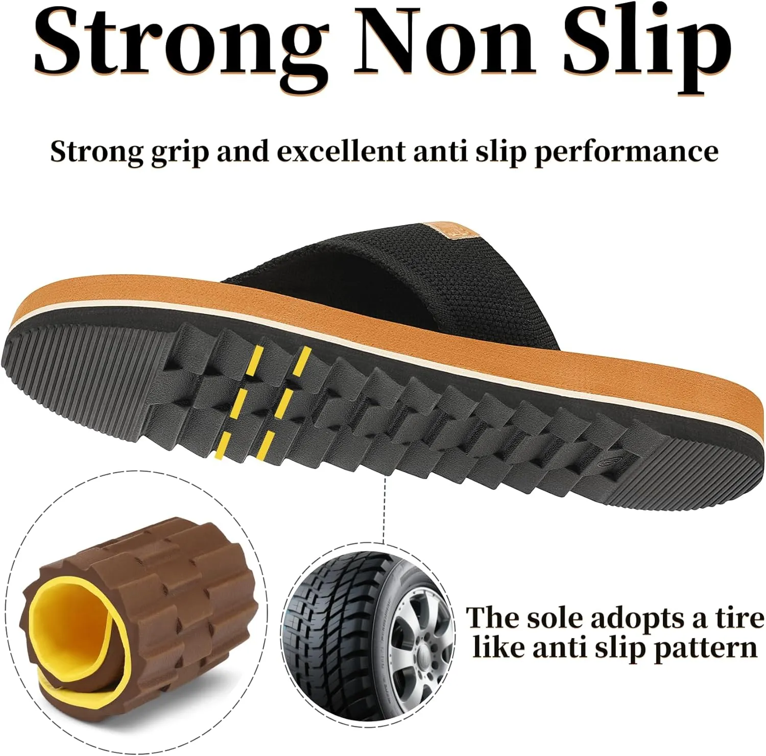 Women's Flip Flops with Arch Support - Yoga Mat Cushion Orthotic Thong Sandals for Plantar Fasciitis, Beach Walking Outdoor